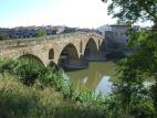 De beroemde brug bij Puenta la Reine